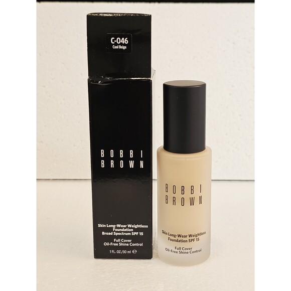 Bobbi Brown Skin Longwear Weightless Foundation Review - YouTube Bobbi Brown - Skin Long-Wear Weightless Foundation SPF 15 - W-046 Cool Beige